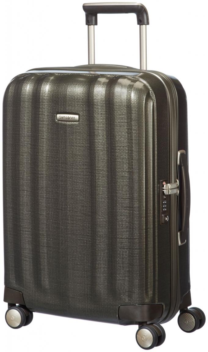 Bordtrolley Spinner S 55cm dunkeloliv Samsonite Lite Cube Dark Olive