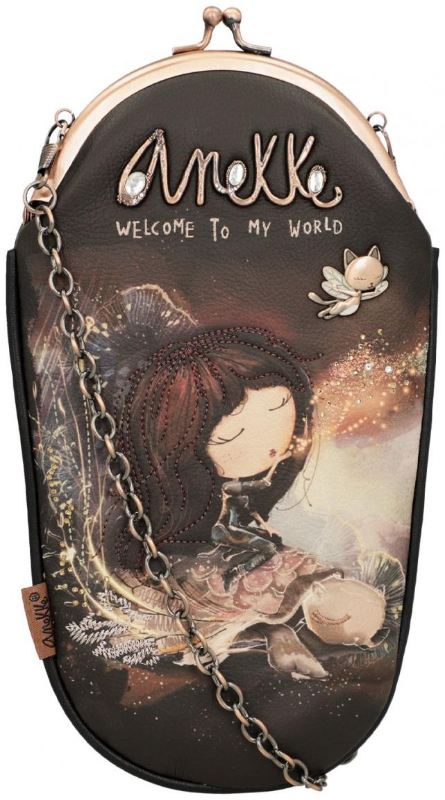 Brillenetui Crossoverbag mit Kette Anekke Dreamverse Printdesign