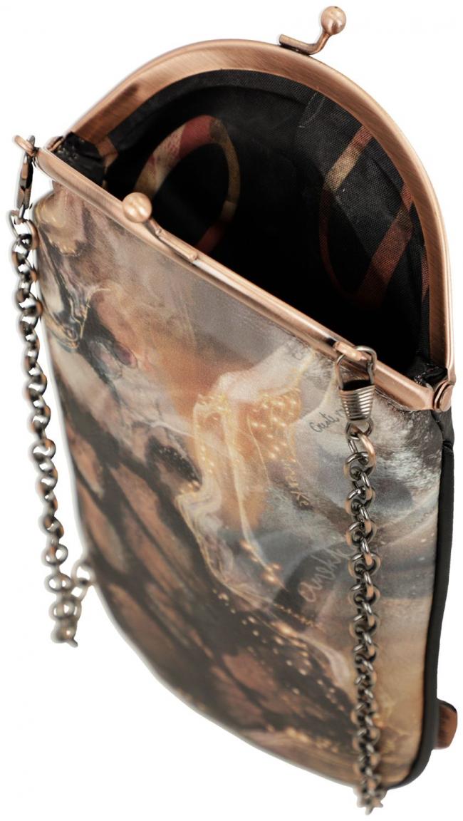 Brillenetui Crossoverbag mit Kette Anekke Dreamverse Printdesign