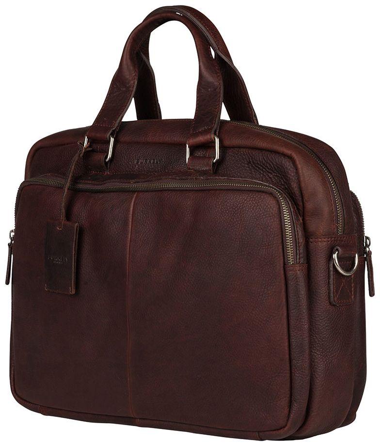 Burkely Workbag Antique Avery dunkelbraun Leder Herren