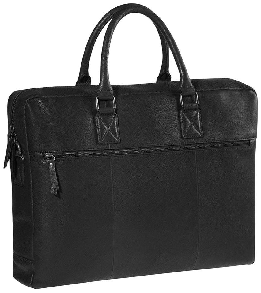 Burkely große Businesstasche Leder schwarz Antique Avery