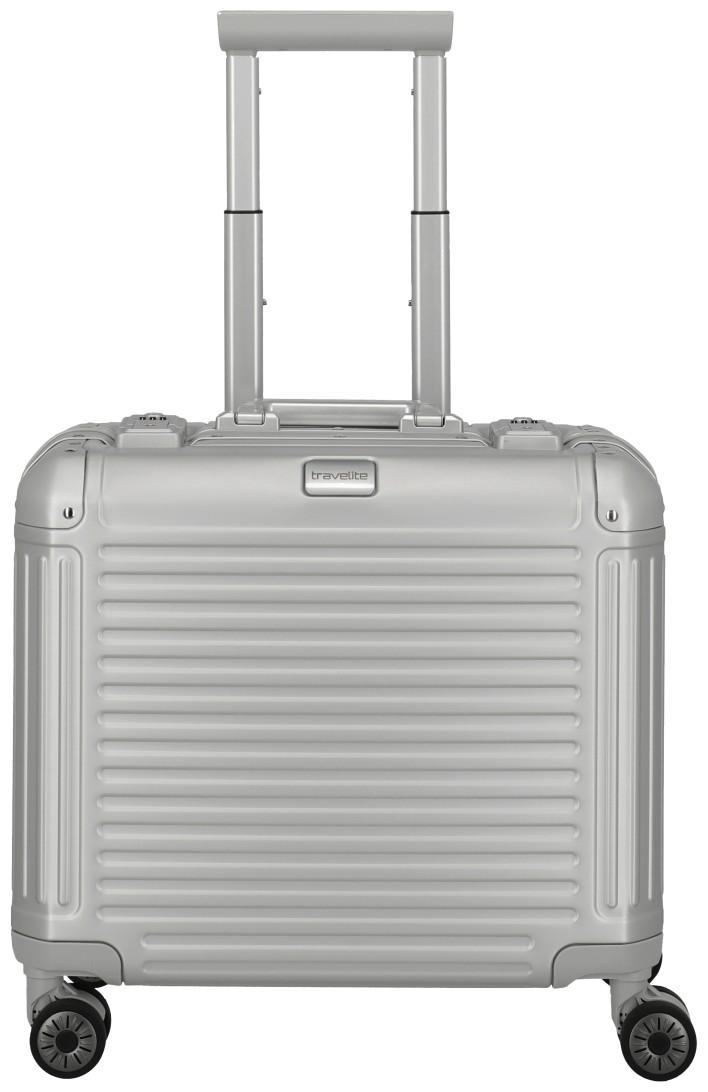 Business Wheeler Silber Travelite Next Alu Laptopfach