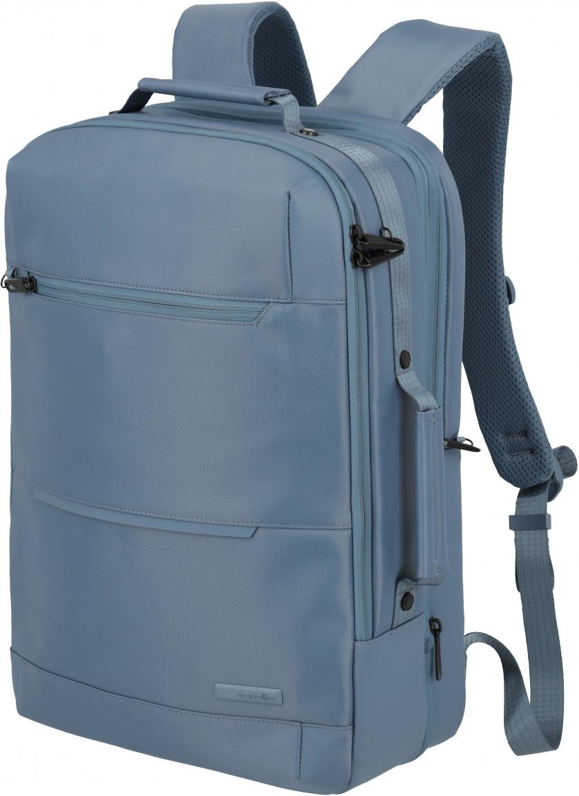 Businessbackpack L Travelite Workfloow denimblue Laptopfach