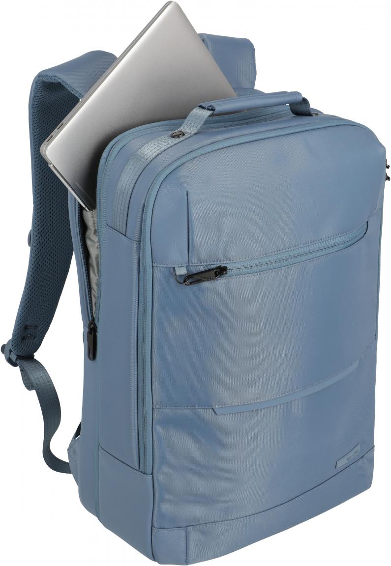 Businessbackpack L Travelite Workfloow denimblue Laptopfach