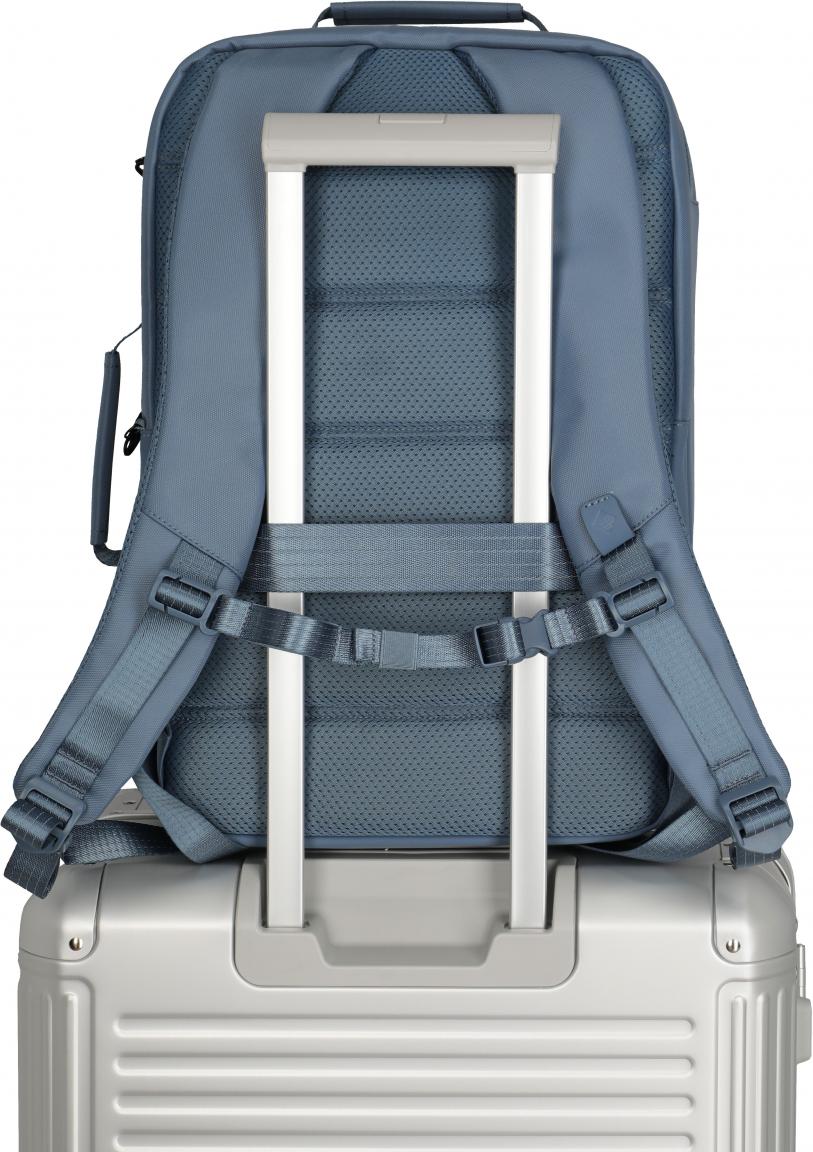 Businessbackpack L Travelite Workfloow denimblue Laptopfach