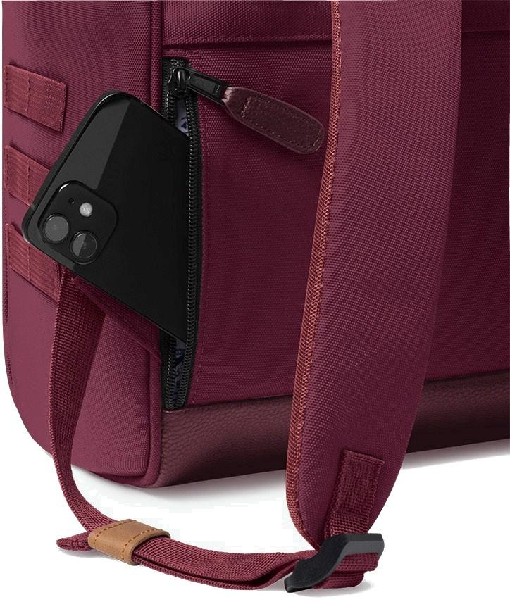 Cabaia Backpack Adventurer Nice Purple weinrot recycled Laptop