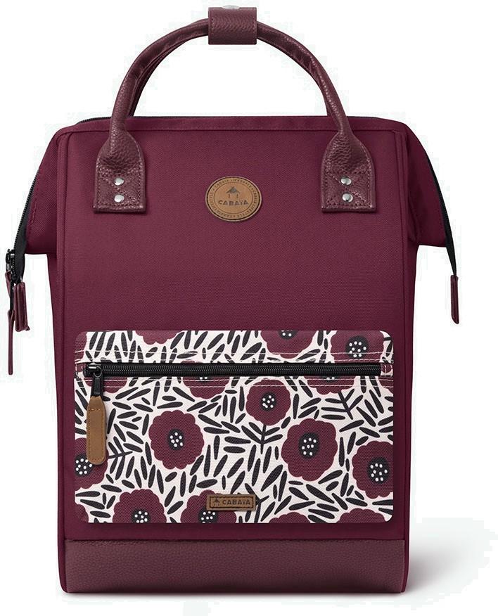 Cabaia Backpack Adventurer Nice Purple weinrot recycled Laptop