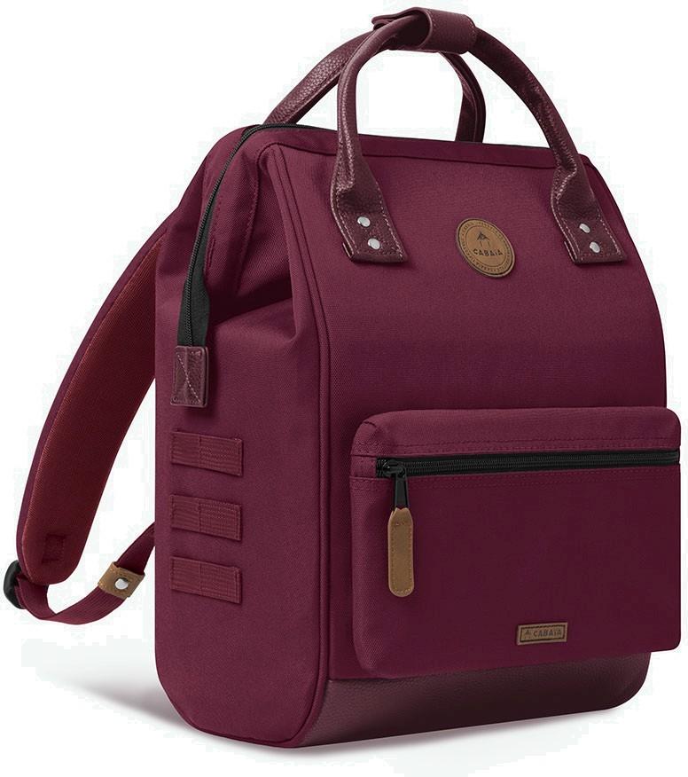 Cabaia Backpack Adventurer Nice Purple weinrot recycled Laptop