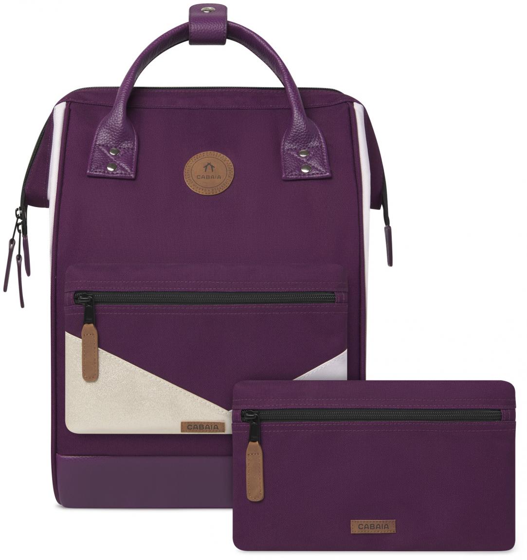 Cabaia Freizeitrucksack Adventurer Medium Kingston Violett 