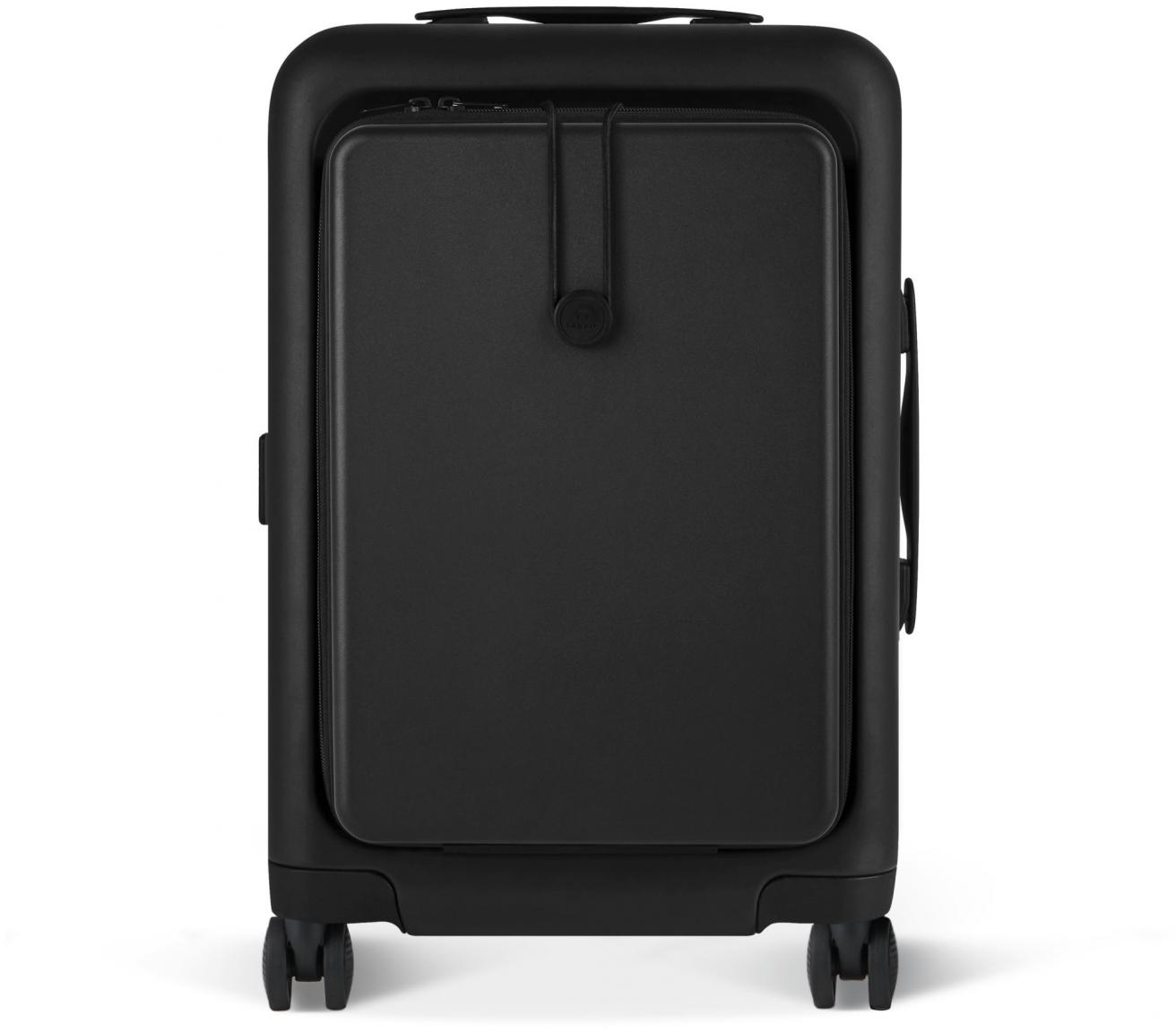 Cabaia Hartschalenkoffer Handgepäck Traveler schwarz Laptopcase