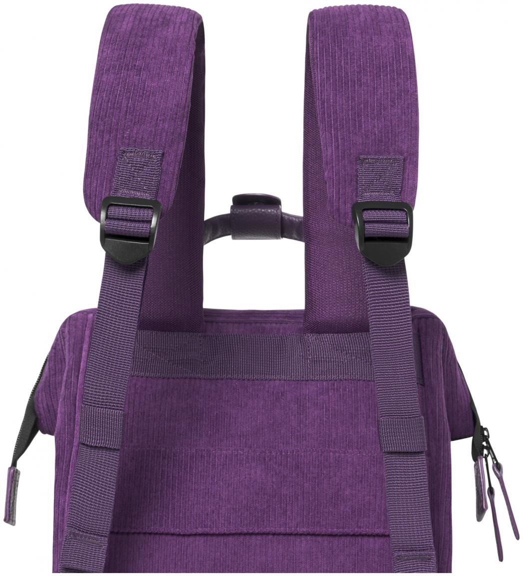 Cabaia Mädchenrucksack lila Cord Wechselpouch Adventurer Small Nancy