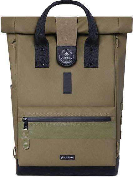 Cabaia Medium Explorer Wanderrucksack Kaki Rolltop Grenoble