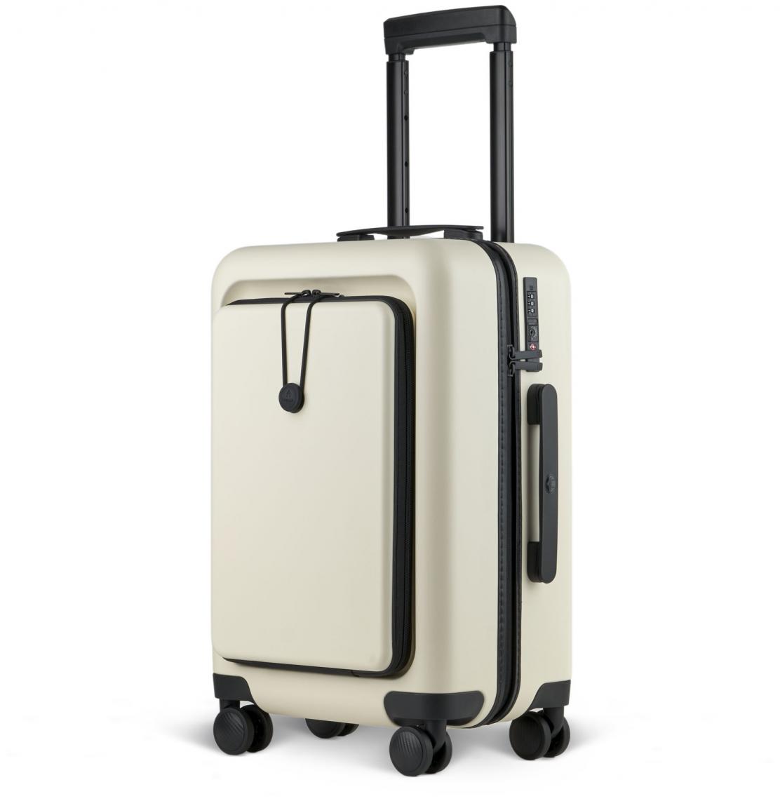 Cabaia Traveler JFK hellbeige Rollenkoffer Handgepäck 