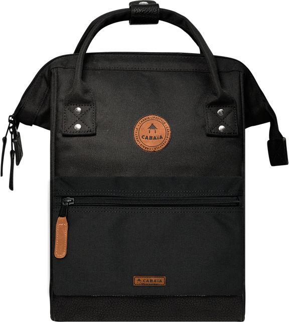 Cabaia kleiner Rucksack schwarz Berlin zwei Fronttaschen