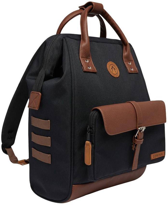 Cabaia urbaner Rucksack Small schwarz Managua Adventurer