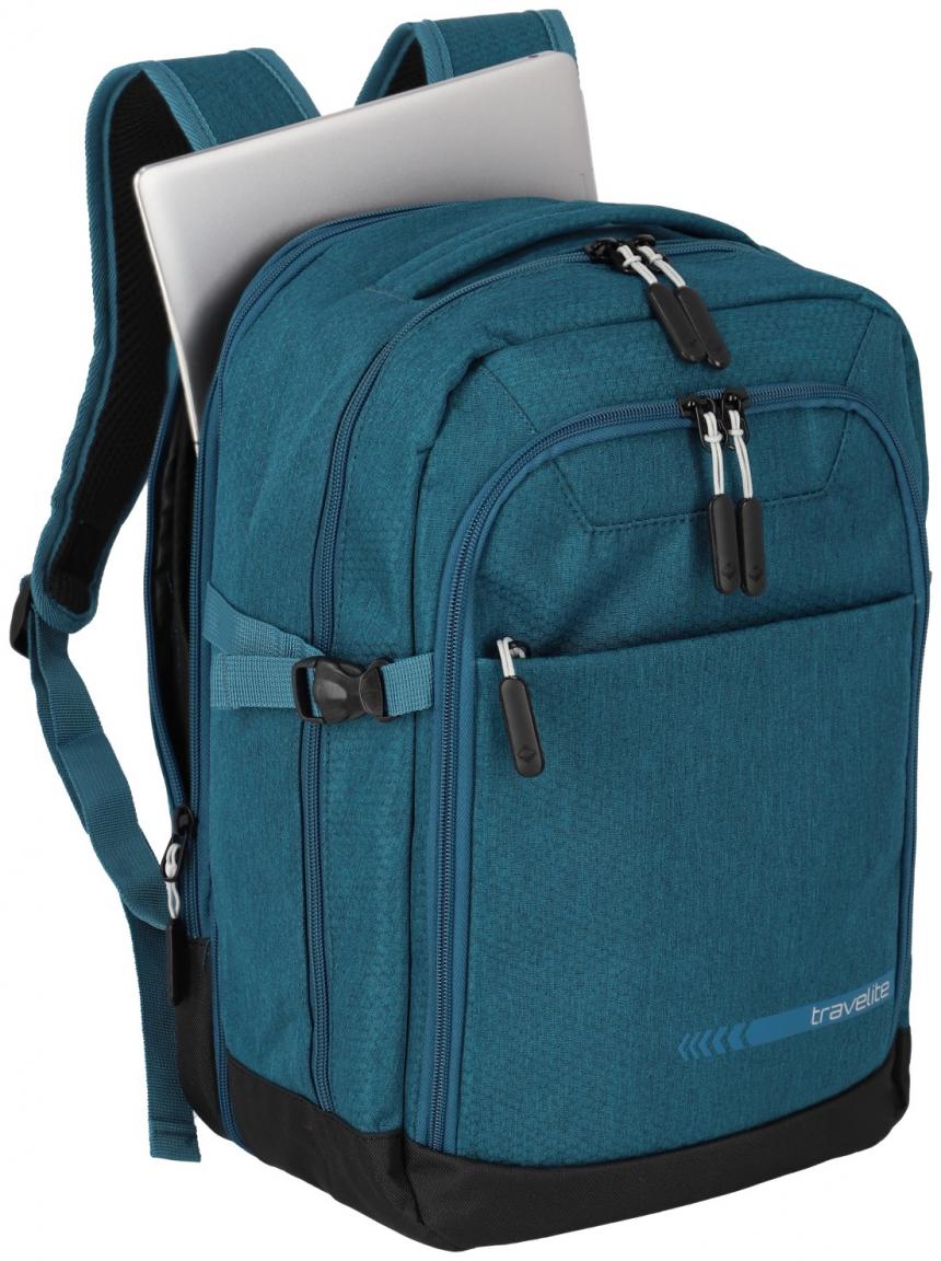 Cabin Backpack Travelite Kick Off Petrol Laptopfach