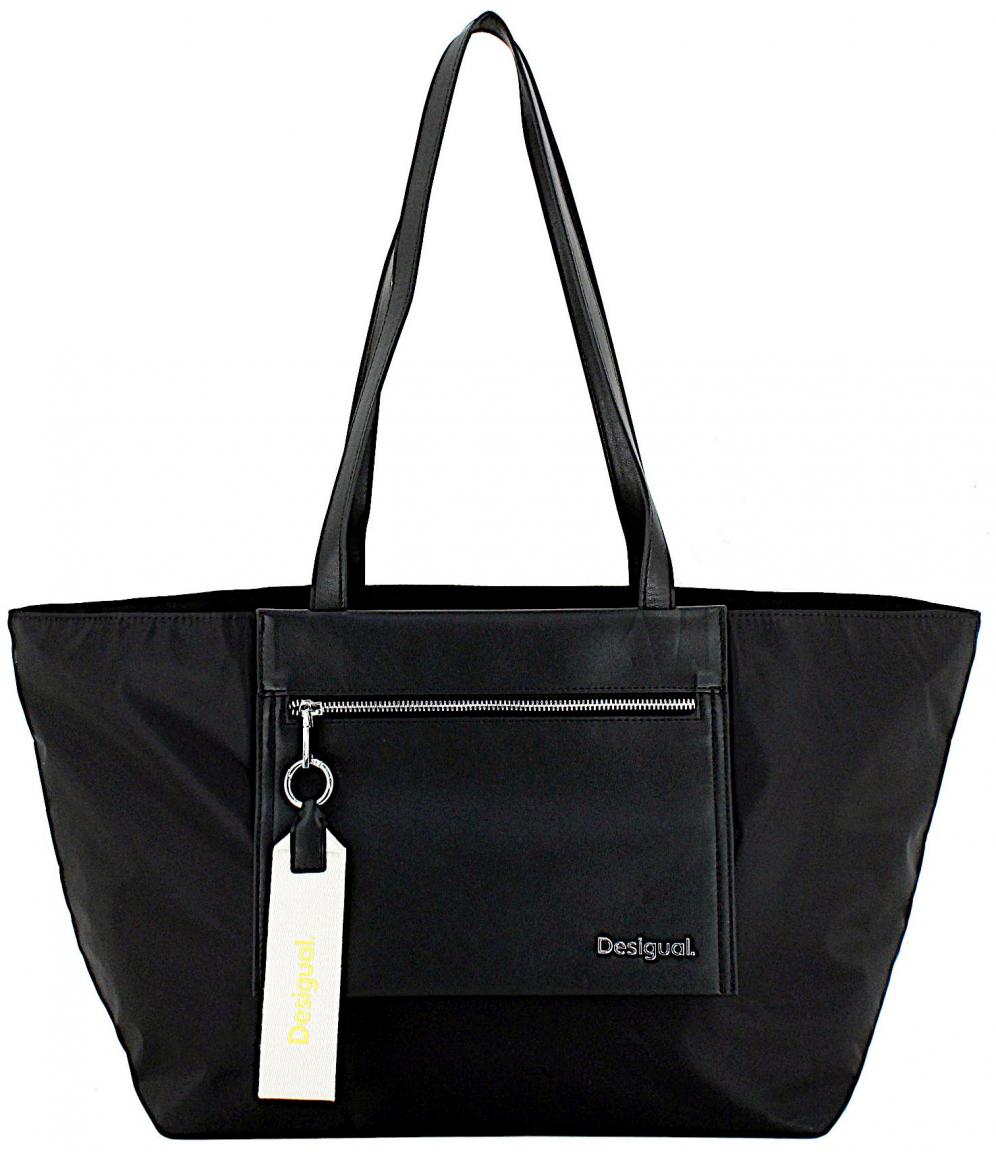 Cahuil Shopper Desigual Nylon schwarz