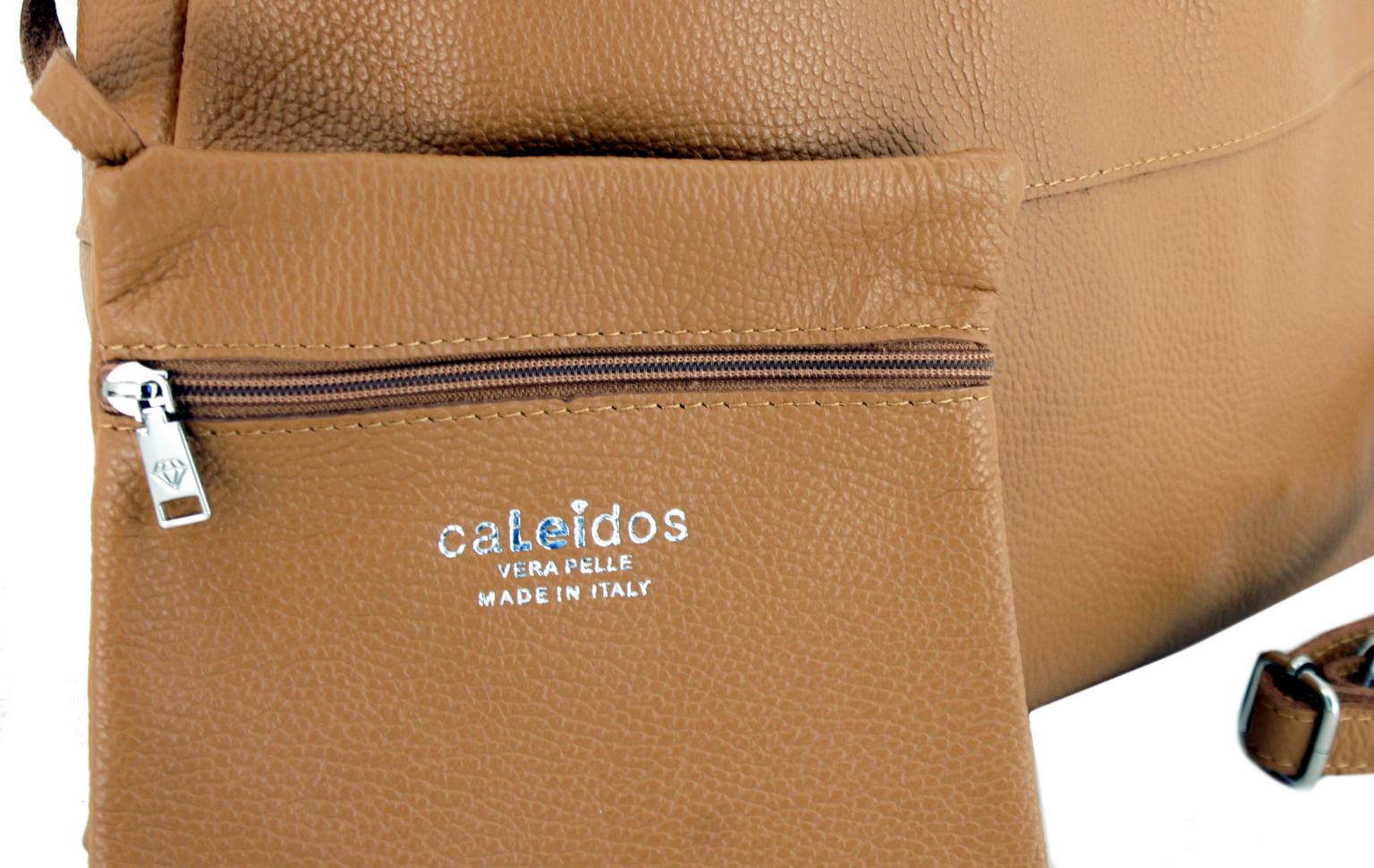 Caleidos große Beuteltasche Italien Caramel 