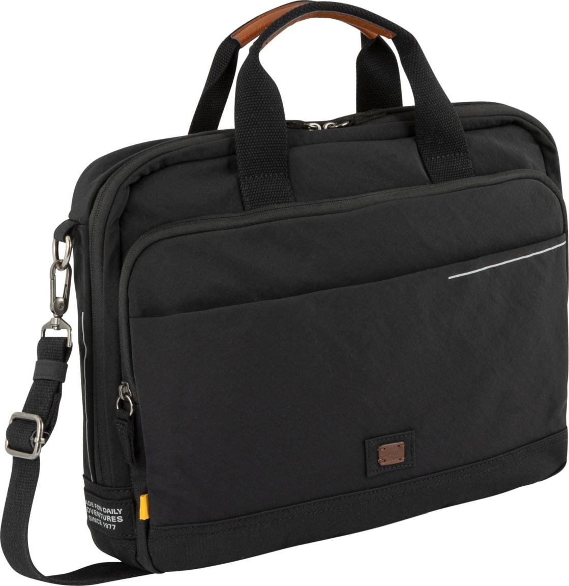 Camel Active Herrentasche mit Laptopfach City schwarz nachhaltig