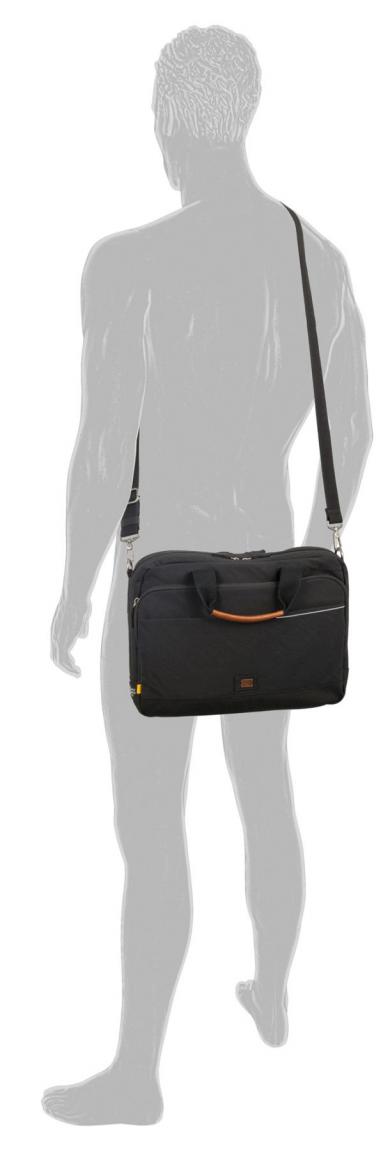 Camel Active Herrentasche mit Laptopfach City schwarz nachhaltig