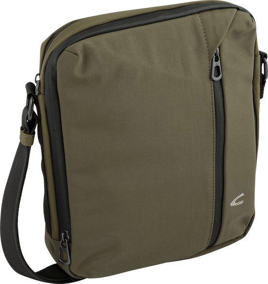 Camel Active Schultertasche Herren Brooklyn Perlon Khaki