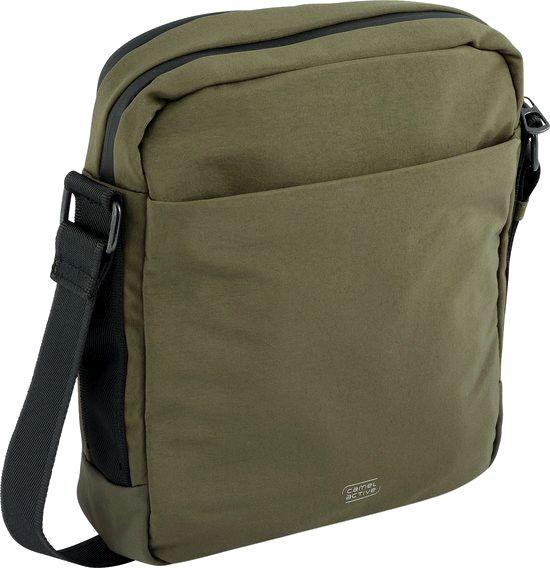 Camel Active Schultertasche Herren Brooklyn Perlon Khaki