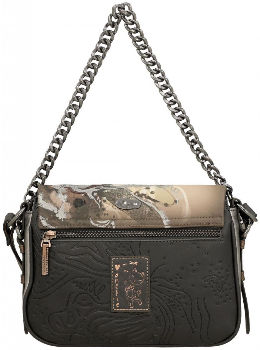 Chain Bag Überschlagtasche Anekke Dreamverse Wings Stickerei beige metallic