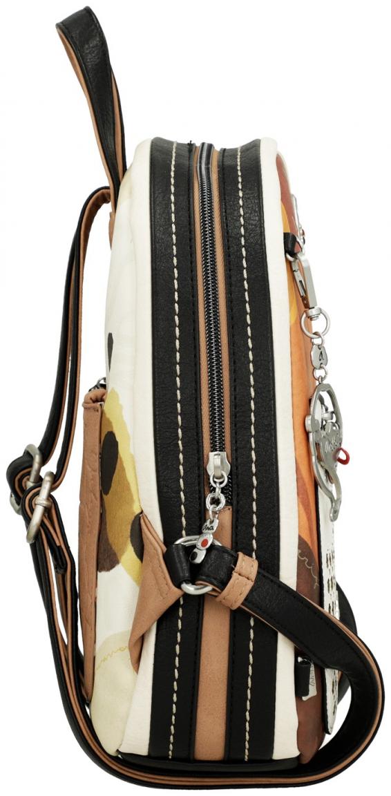 Citybackpack Anekke Alma Lunares beige bunt Polka Dots