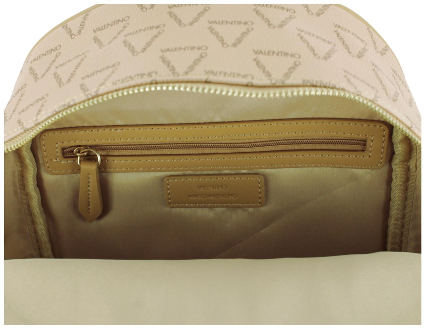 Citybackpack Valentino Liuto beige multi camel Logoprint 