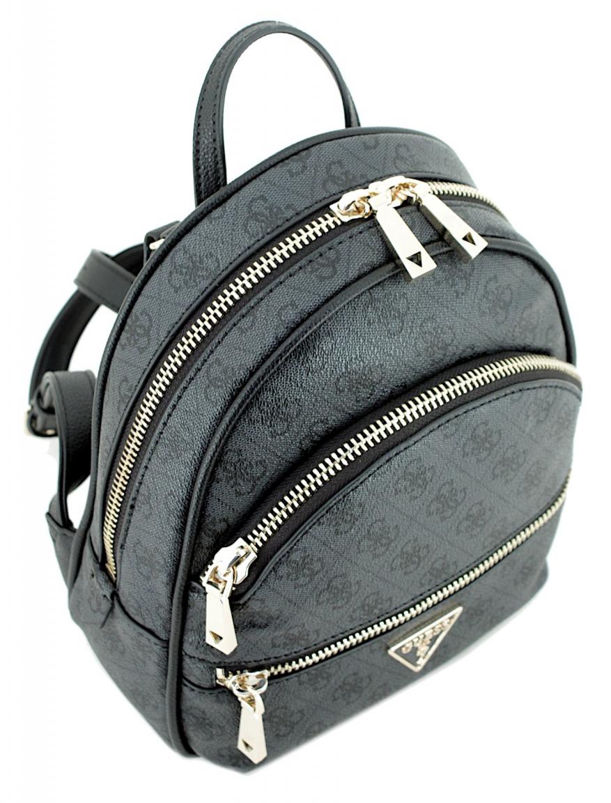 Cityrucksack Damen Guess Manhattan Small Coal Logo