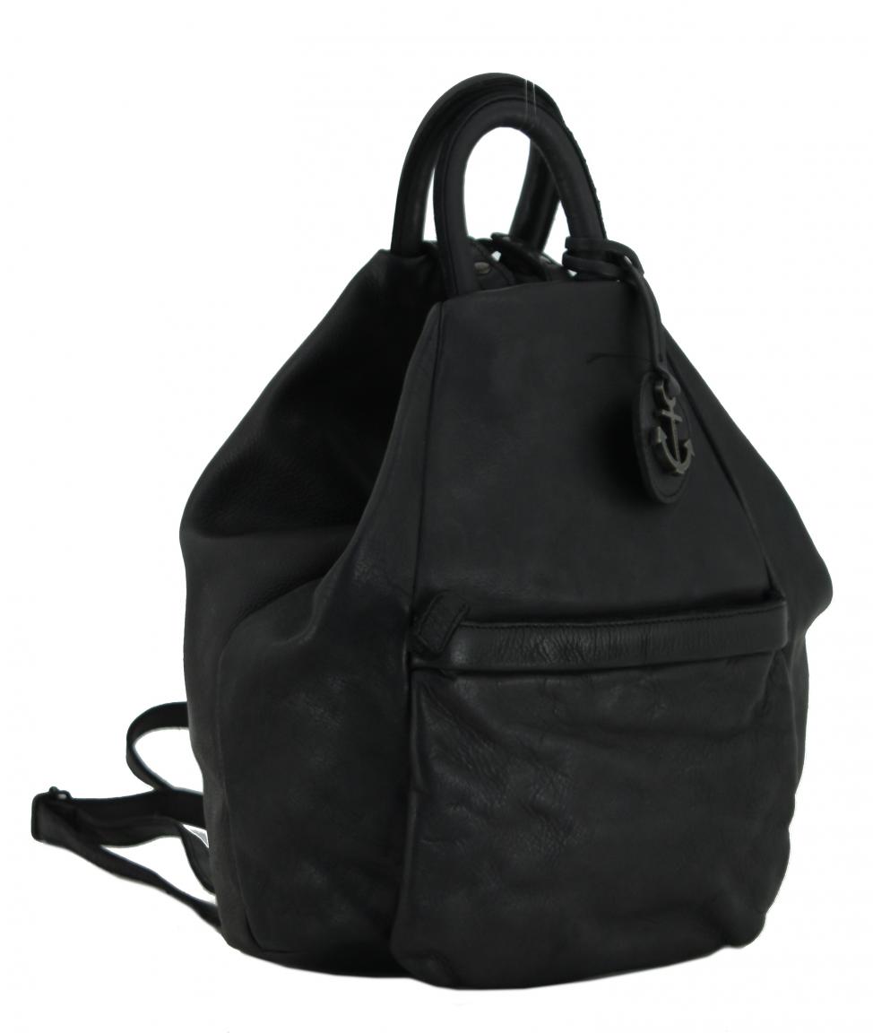 Cityrucksack Xander schwarz Damen Harbour 2nd Style Up