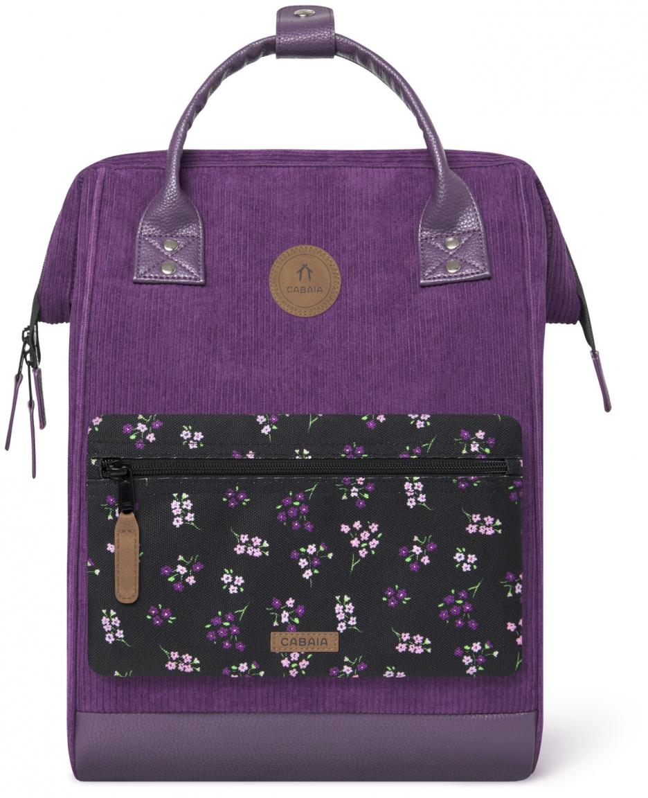 Cordrucksack violett Wechseltasche Cabaia Adventurer Medium Nancy