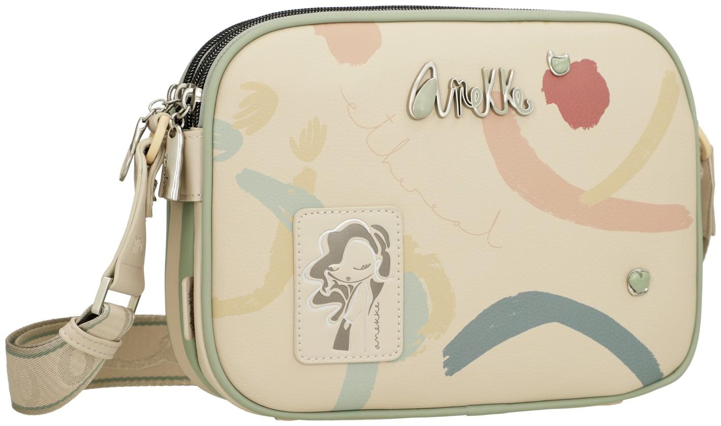 Crossbody Bag Anekke Alma Original beige dreigeteilt