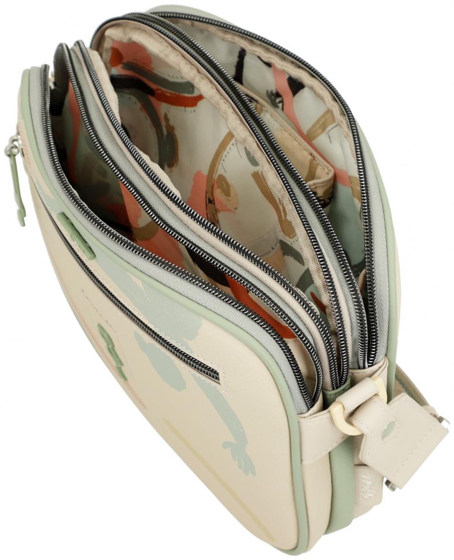 Crossbody Bag Anekke Alma Original beige dreigeteilt