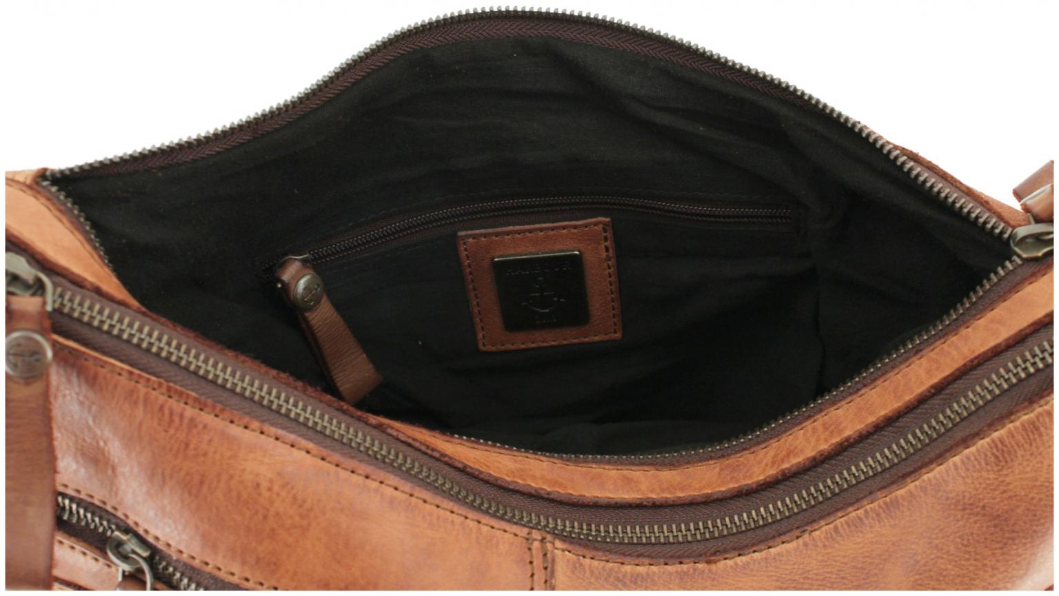 Crossbody Bag schwarz Leder Style Up Emerson Harbour 2nd Ash