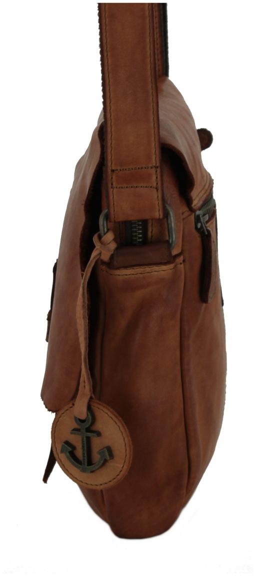 Crossbody Bag unisex Harbour 2nd Urban Poets Talon Cognac braun