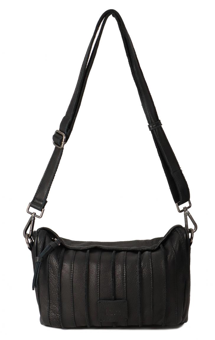 Crossbodybag Izzle FREDsBRUDER Black weiches Leder