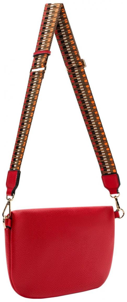 Crossover Tasche L.Credi Salsa Noliana rot vegan