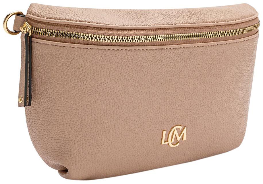 Crossovertasche L.Credi Matilda zartrosa Blush Webgurt vegan