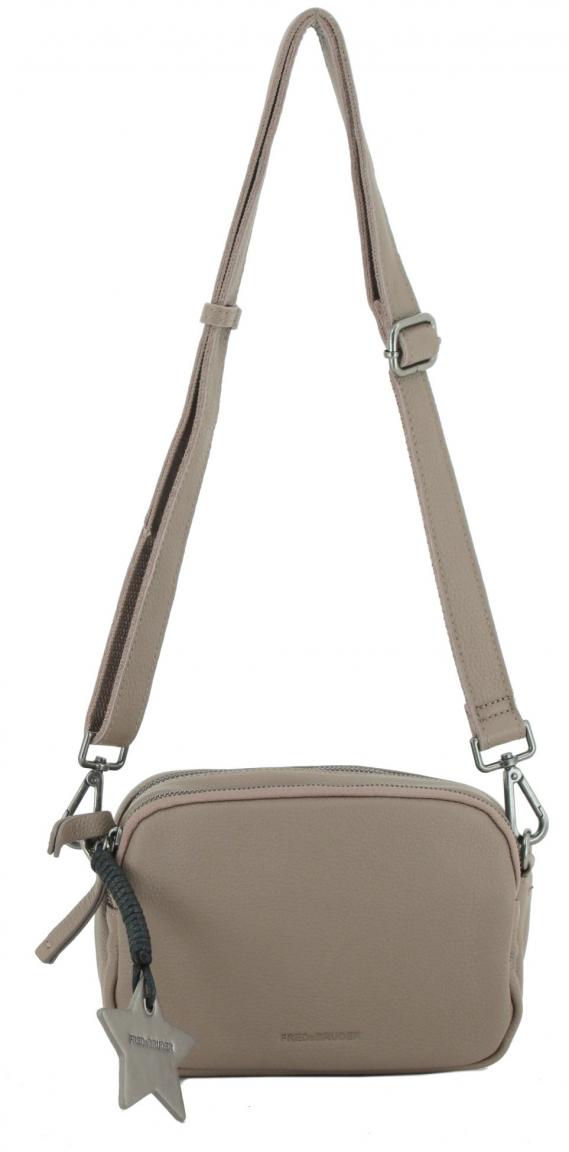 Crossovertasche Metallicfinish FREDsBRUDER Joy Silver