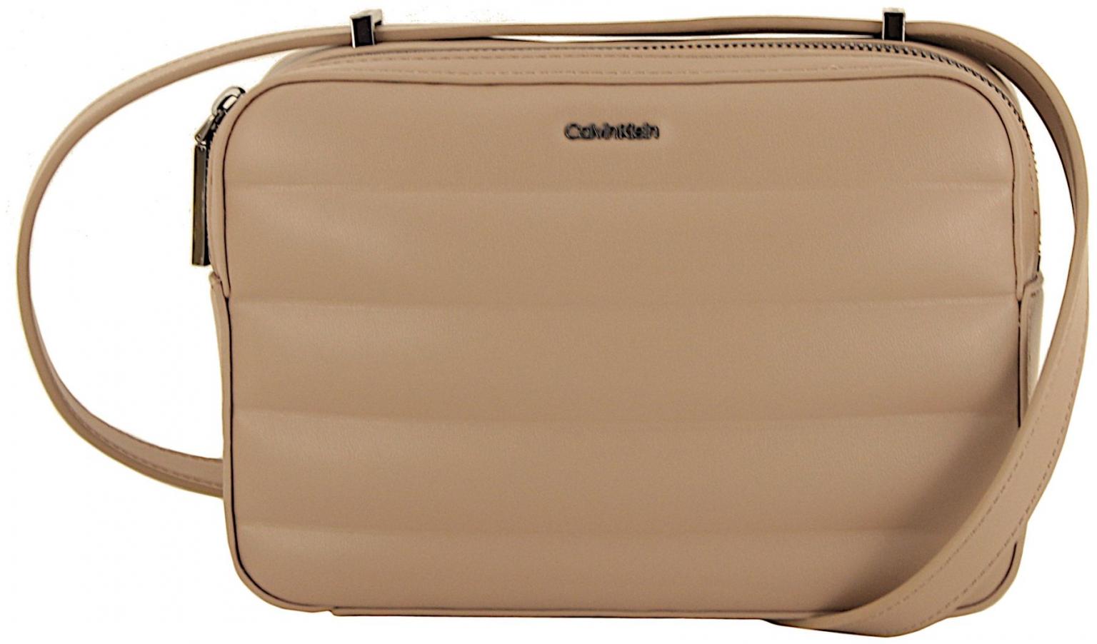 Crossovertasche Quilt Calvin Klein Chanterelle dunkelbeige Camera Bag