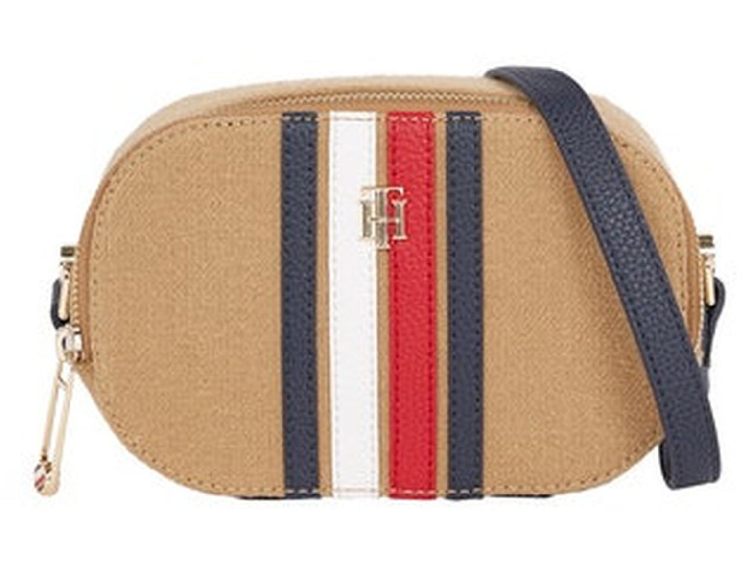 Crossovertasche in Filzoptik Tommy Hilfiger Element Camera Bag Melton Countryside Khaki