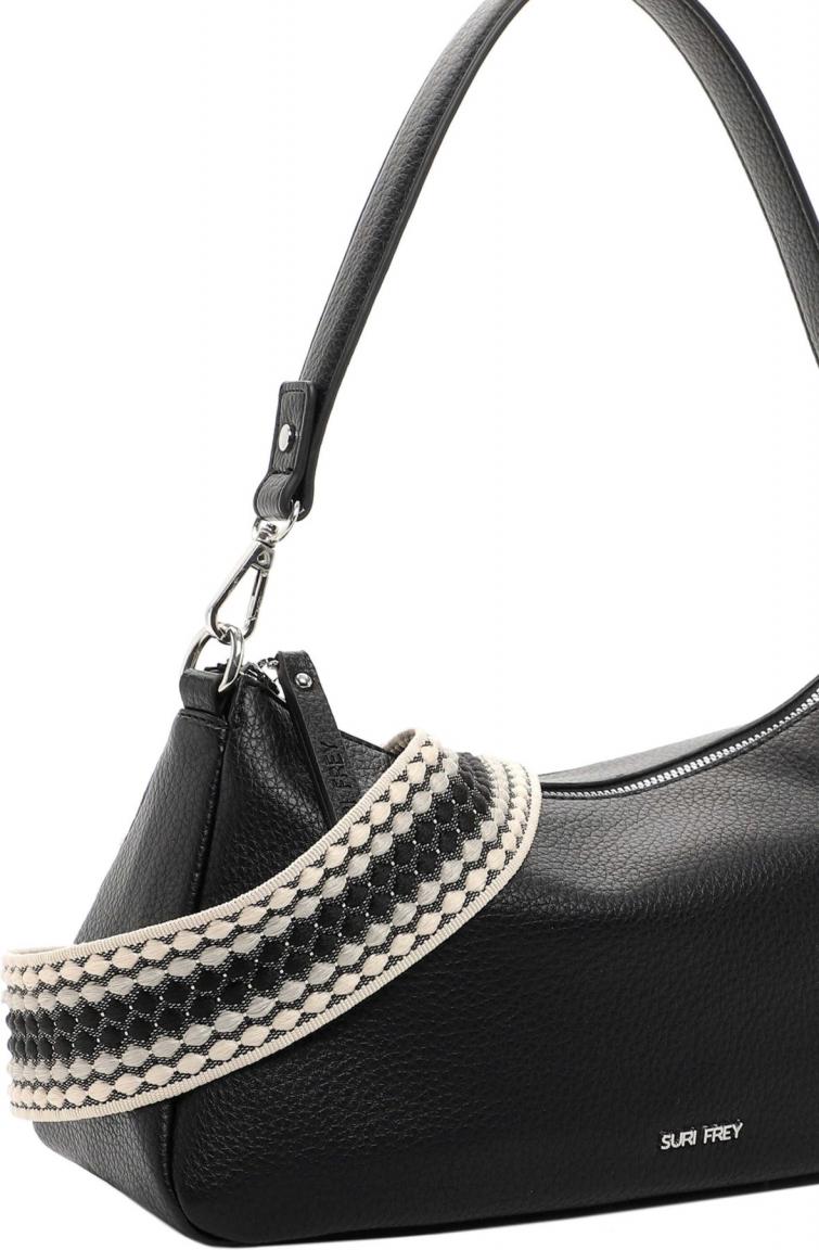 Crossovertasche mit Wechselgurt Laury Suri Frey Black 