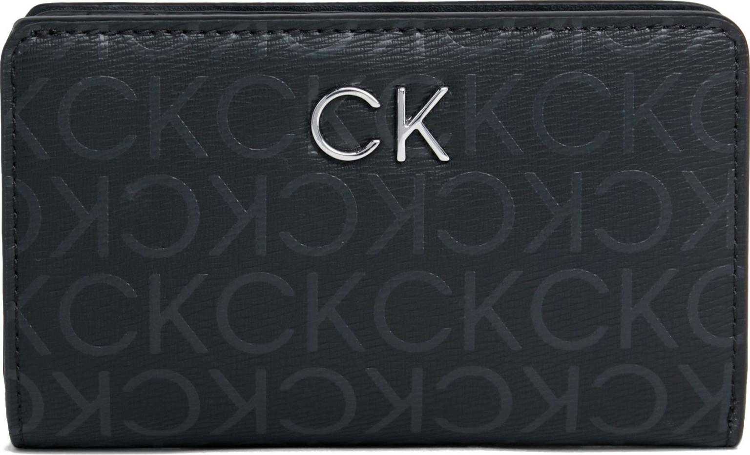 Damenbörse Calvin Klein Daily Bifold Black Epi Mono 