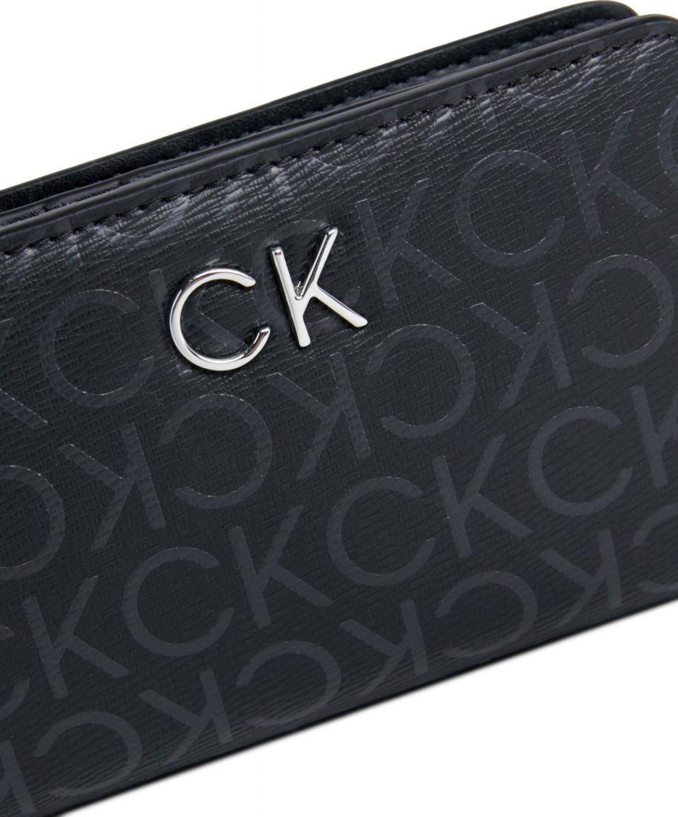 Damenbörse Calvin Klein Daily Bifold Black Epi Mono 