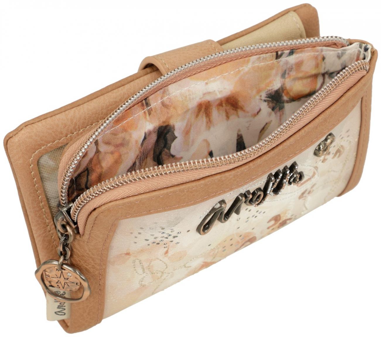 Damengeldtasche beige nude Glitzer Anekke Memories Stories