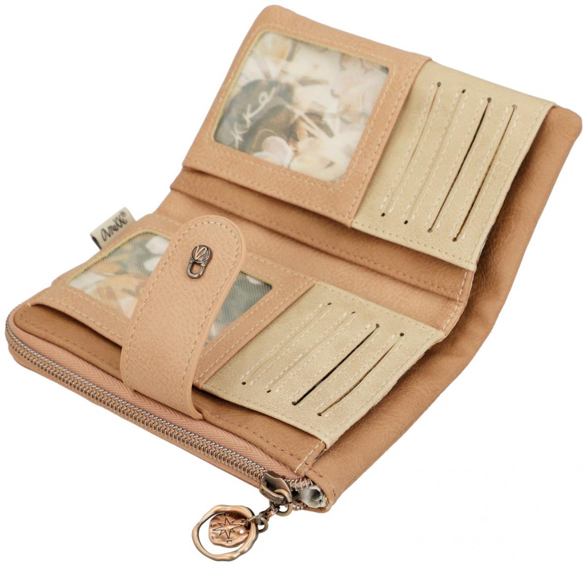 Damengeldtasche beige nude Glitzer Anekke Memories Stories