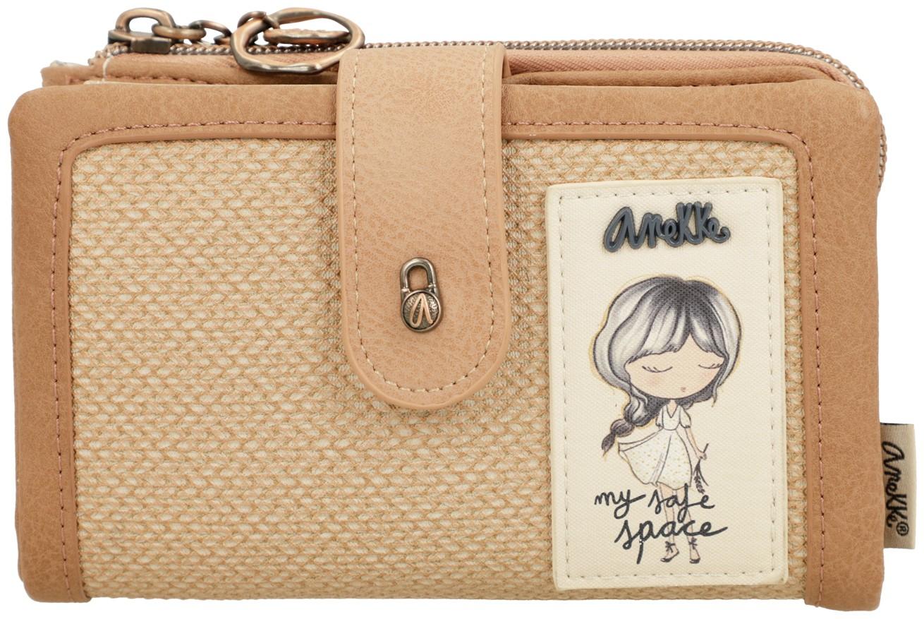 Damengeldtasche beige nude Glitzer Anekke Memories Stories