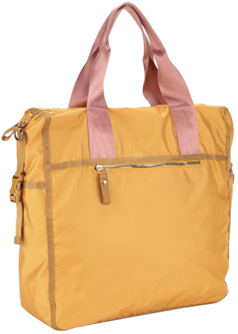 Damenhandtasche Gelb Rosa Bigster George Gina Lucy Yellow & Highrose