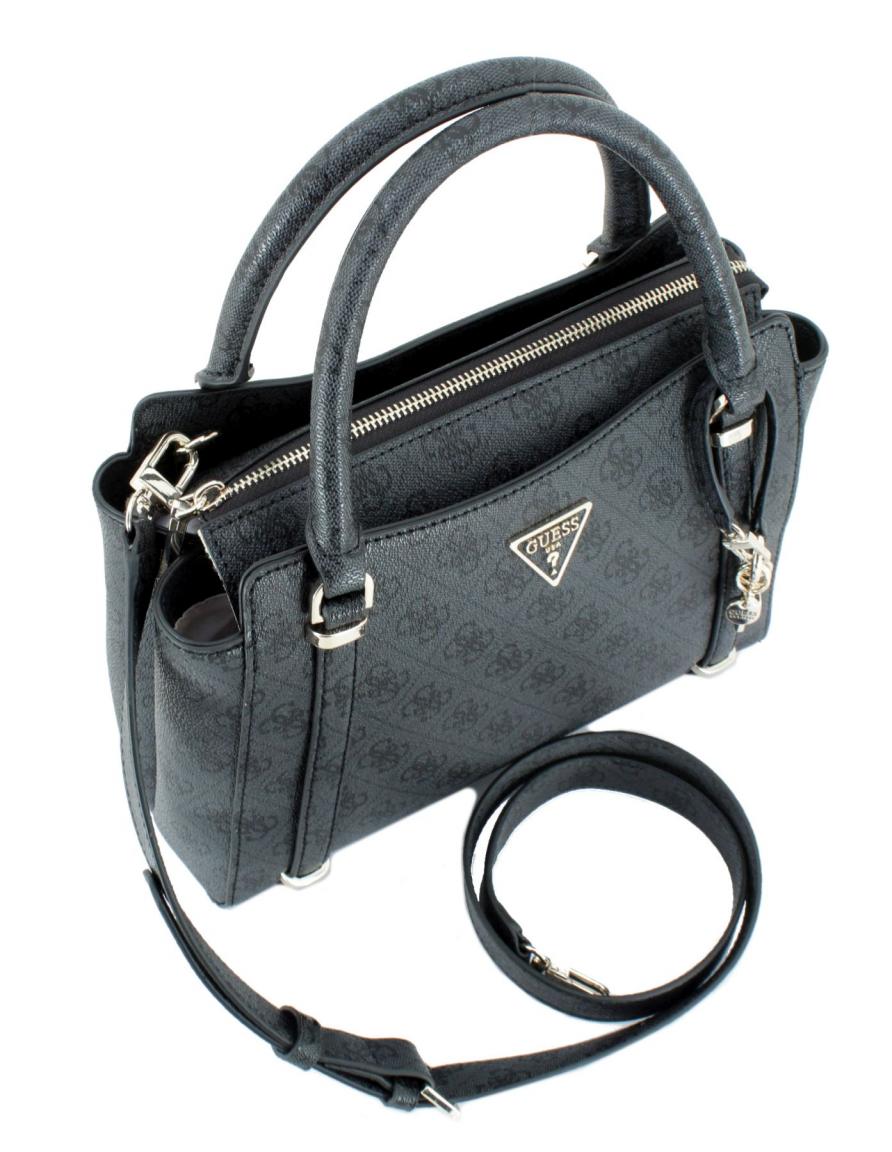 Damenhandtasche Guess Eco Erica Coal Logo 